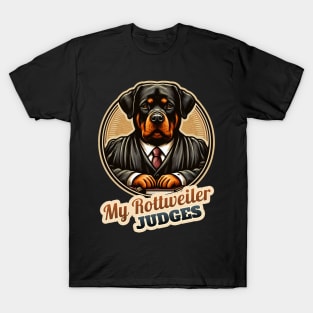 Judge Rottweiler T-Shirt